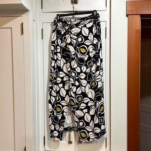 Anthropologie stretchy midi skirt